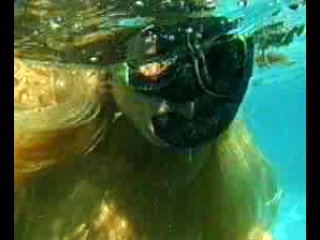 underwater blow job